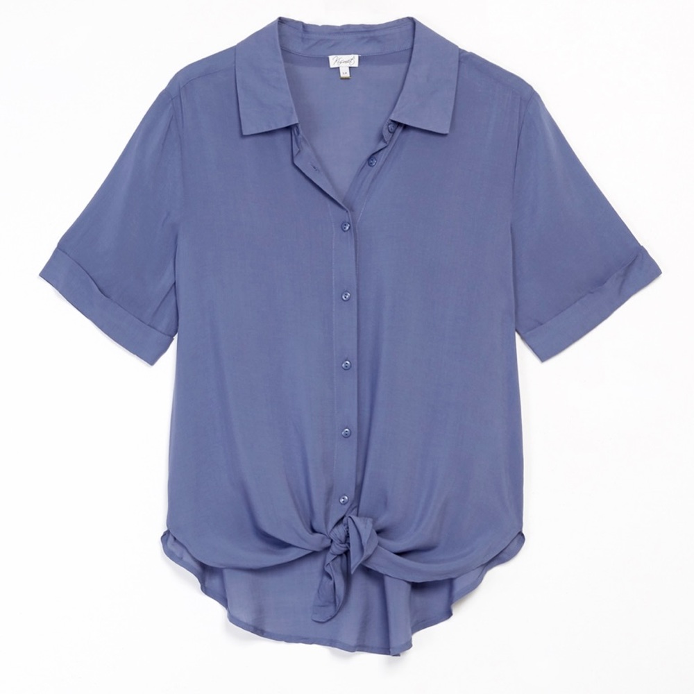 KISMET Front-Tie Blouse XS